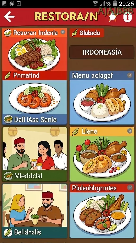 Cuplikan layar PANEN138 — halaman utama
