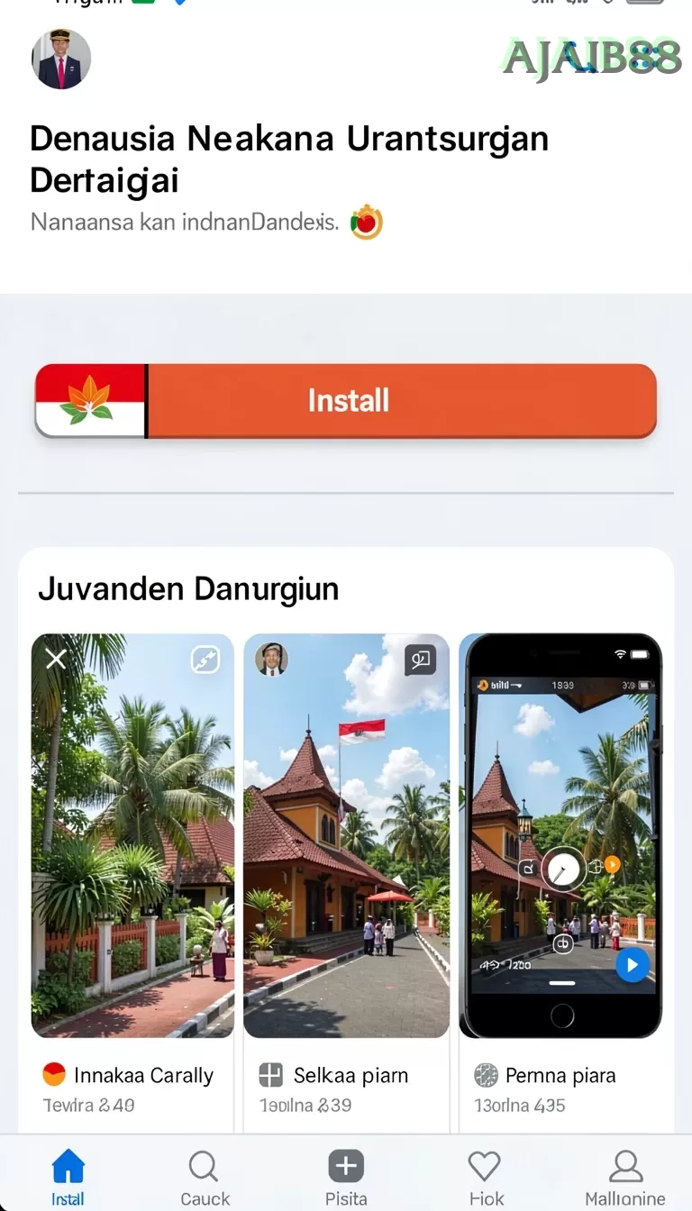 Cuplikan layar GOCAP123 — aktivitas